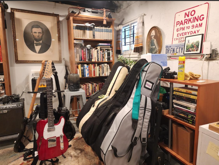 Most guitars or basses are "bagged"